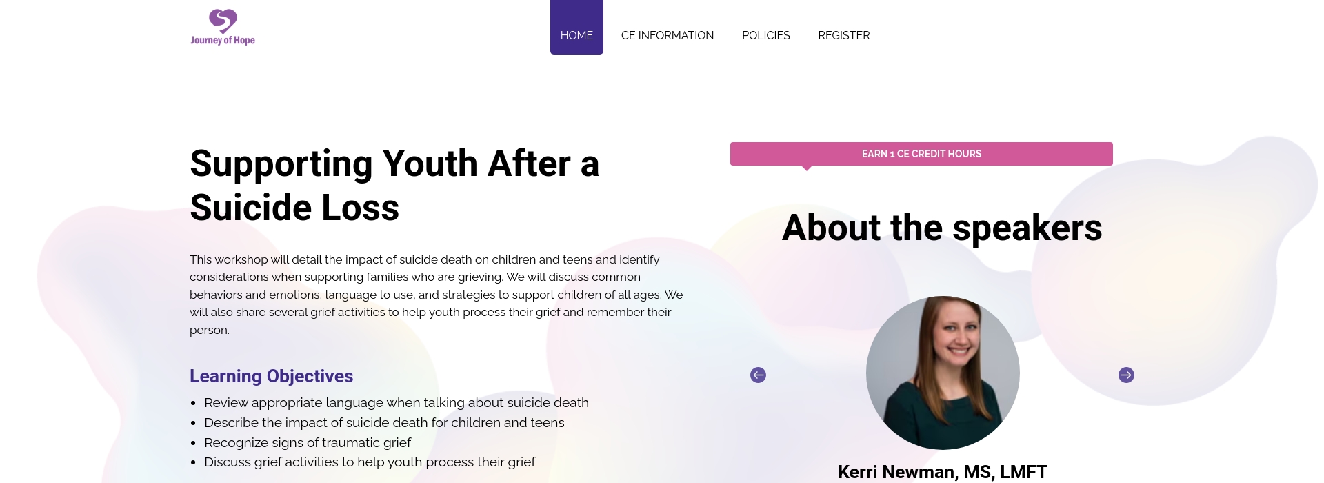 Supporting Youth After a Suicide Loss